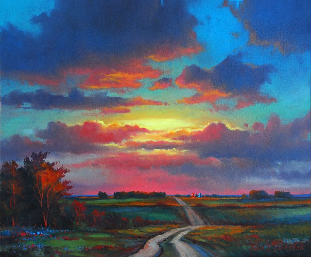 Morning Dream Oil painting by Canadian artist Jonn Einerssen