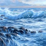 Tempestuous Original Oil painting by Canadian artist Jonn Einerssen